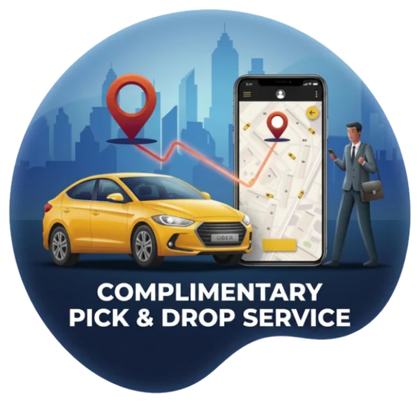 Complimentary Pickup & Drop Service for Sattva Ekatra site visits